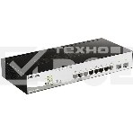 Коммутатор D-Link DGS-1210-10P/FL2A Управляемый L2 коммутатор с 8 портами 10/100/1000Base-T и 2 портами 1000Base-X SFP (8 портов PoE 802.3af/at, PoE бюджет 65 Вт), фото6