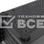 Компьютерный корпус без блока питания HSPD M210, Mesh Mid Tower, черный, 0.7 SPCC, 1x90мм mATX, mITX 140/280/150мм 1x2.5