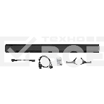 Конвектор электрический плинтусный Denzel ATRIC-300, черный, 300 Вт, 5 м2, фото5