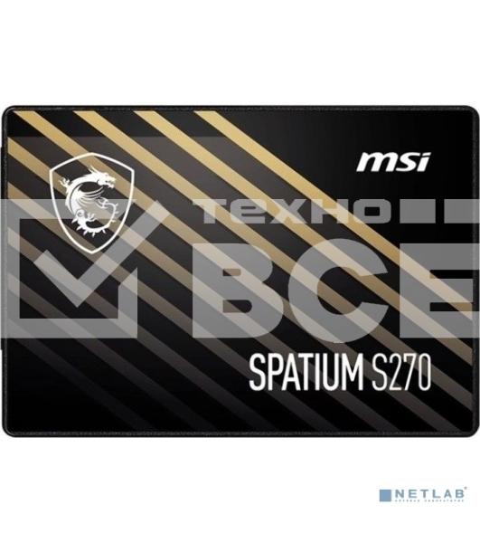 Накопитель SSD MSI SPATIUM S270, 240GB, 2.5