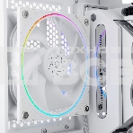 Вентилятор корпусный Thermalright TL-S12-W (120x120x25mm, 4-pin PWM, ARGB, 47.6CFM, 23.2dBA, 1500RPM, White), фото3