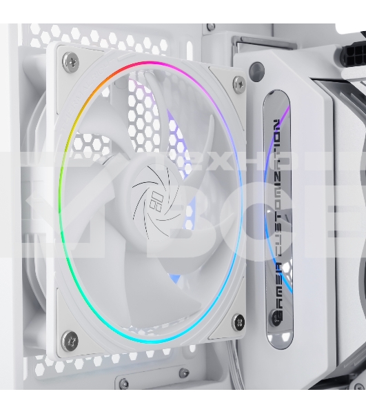 Вентилятор корпусный Thermalright TL-S12-W (120x120x25mm, 4-pin PWM, ARGB, 47.6CFM, 23.2dBA, 1500RPM, White)
