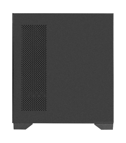 Компьютерный корпус Minitower ExeGate i3 SEA LE-NPX600 (mATX, БП 600NPX, 1хUSB+1хUSB 3.0, HD аудио, черный, передняя и боковая панели - закаленное стекло)