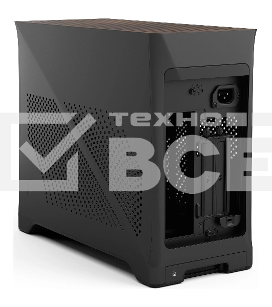 Компьютерный корпус без блока питания Fractal Design Era 2, Mini-Tower, 2x120мм, 2xUSB-A 3.0 + 1xUSB 3.2 Type-C, SFX PSU Support, mITX Charcoal Gray