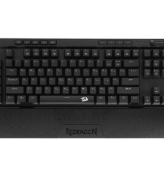 REDRAGON ECLIPSE PRO RU механическая клавиатура (BT/Radio/USB, RGB, Lion L switch, LCD дисплей, металл. корпус, черная)