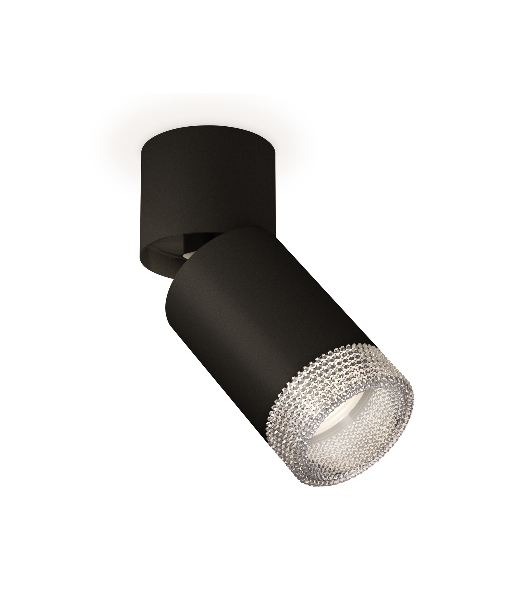Светильник Ambrella Light XM6313060 SBK/BK/CL черный песок/черный/прозрачный MR16 GU5.3 (A2221, C6313, N6150)