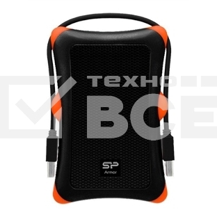 Внешний жесткий диск Silicon Power USB 3.0 2Tb A30 SP020TBPHDA30S3K Armor 2.5