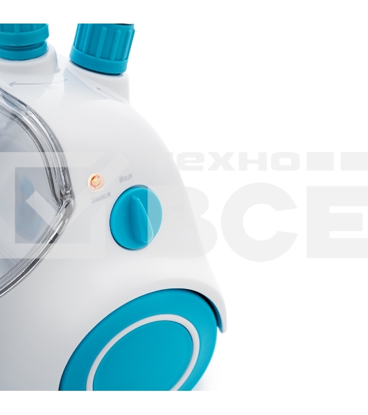 Отпариватель напольный Kitfort КТ-957 1500Вт белый/бирюзовый