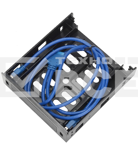 CMU3-B5 панель с двумя портами USB 3.0 в слот 5.25 компьютерного корпуса и слот 1*3.5/2*2.5