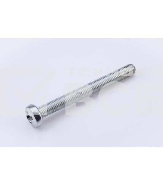 Винт М5х30 с полукруглой головкой цинк. DIN 7985 (уп.100шт) класс прочности 4.8. пакет СТРОЙМЕТИЗ UTORM3101478