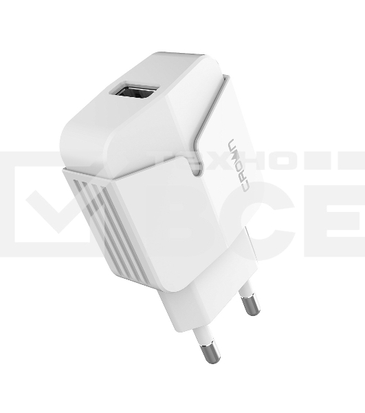 Сетевое универсальное зарядное устройство Crown Micro CMWC-3030F белый