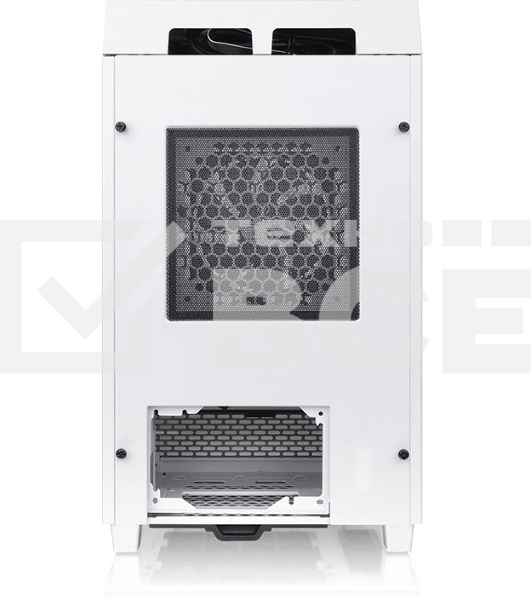 Компьютерный корпус Thermaltake The Tower 100 Snow CA-1R3-00S6WN-00 /White/Win/SPCC/Tempered Glass*3