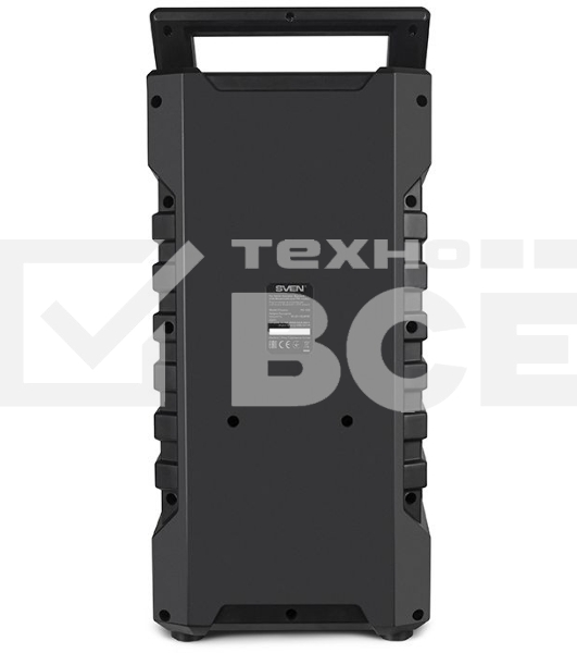 Колонка портативная Sven PS-435 черный 20W 2.0 BT/3.5Jack/USB 10м 2000mAh