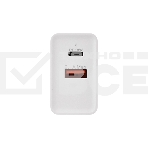 Сетевое зарядное устройство Rexant Type-C + USB 3.0 с Quick charge, белый, фото4