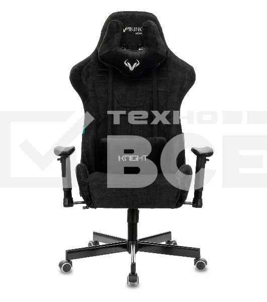 Кресло игровое Бюрократ VIKING KNIGHT LT20 FABRIC черный крестовина металл/пластик