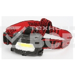 Фонарь налобный Ultraflash LED5359 (аккум 5В черный COB 3 Ватт, 3 реж.,пласт.,бокс), фото2