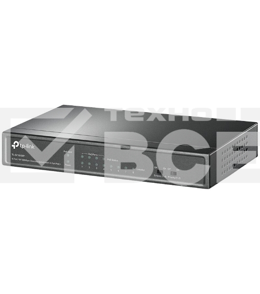 Коммутатор TP-Link SMB TL-SF1008P Коммутатор 8-port 10/100M Desktop PoE Switch