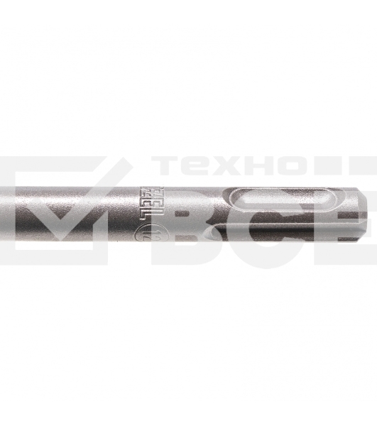 Бур по бетону, двойная спираль, Cobalt W-tip, 12x160 мм, SDS PLUS Denzel