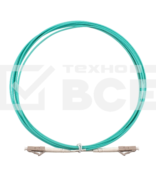 Патч-корд волоконно-оптический ExeGate FC-S-503-LC-LC-3M-LSZH (Шнур ВО MM 50/125 (OM3), LC/UPC-LC/UPC, Simplex, LSZH, 3м)