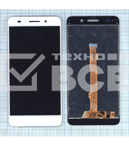 Дисплей для Huawei Honor 5A (D2LYO-L21) белый