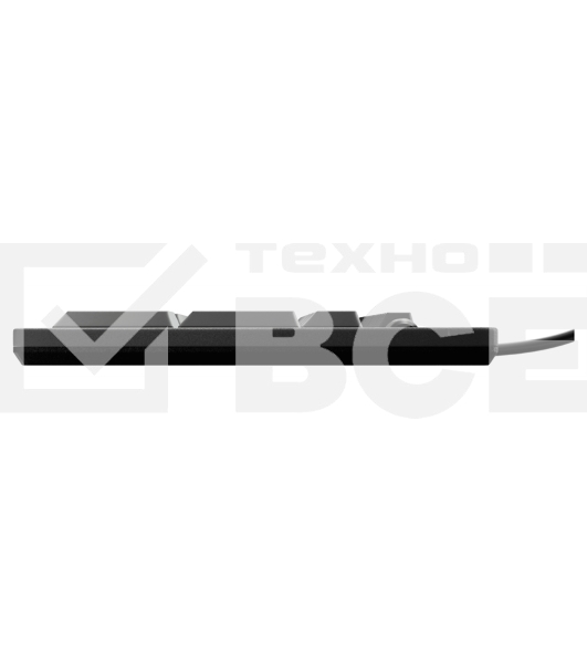 Клавиатура проводная БЕШТАУ КЛ104РУ 104 клавиши, USB, 1,8м, Цвет русской/латинской раскладки (Белый/Белый) лазерная гравировка, черный МИНПРОМТОРГ (МПТ)