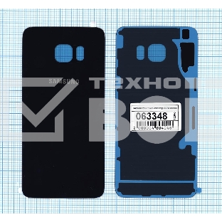 Задняя крышка для Samsung G928 Galaxy S6 Edge Plus темно-синяя
