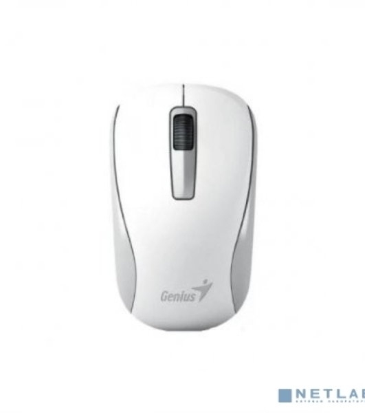 Мышь беспроводная Genius NX-7005 белый, 1600 dpi, радиоканал, USB, кнопки - 3