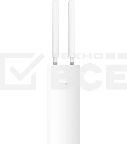 Повторитель беспроводного сигнала Cudy AP1300 Outdoor AC1200 Wi-Fi белый