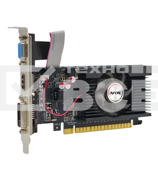 Видеокарта AFOX Geforce GT730 4GB DDR3 128Bit DVI HDMI VGA LP Single Fan