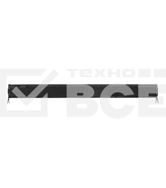 Конвектор электрический плинтусный Denzel ATRIC-300, черный, 300 Вт, 5 м2