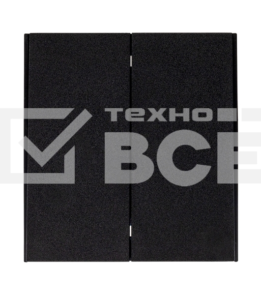 Выключатель Kranz STRONG 2 кл для жалюзи возвратный 10А с/у антрацит