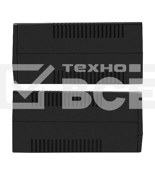 Источник бесперебойного питания ExeGate Power NB-850.LED.AVR.2SH.USB (850VA/510W, LED, AVR, 2*Schuko, USB, батарея 12V 9Ah, черный)