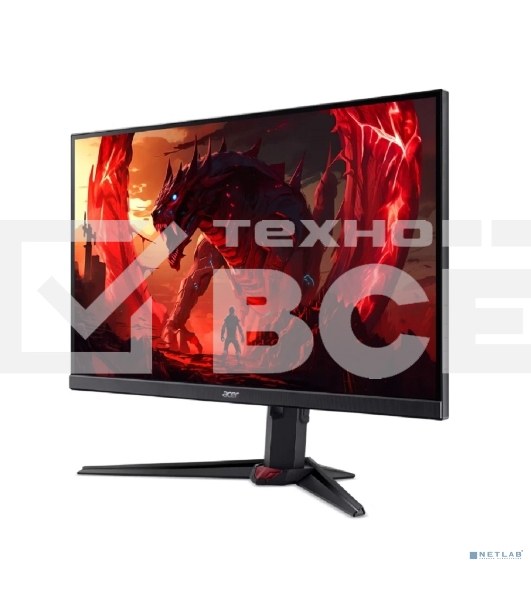 Монитор 31.5' Acer XV320QKV4bmiiprx IPS 3840x2160, 160 Гц, 0.5 мс, 16:9, 250 кд/м², 2xHDMI 2.1, DP 1.4, 3.5 Jack, динамики (2x2 Вт), HDR10, FreeSync Premium, черный