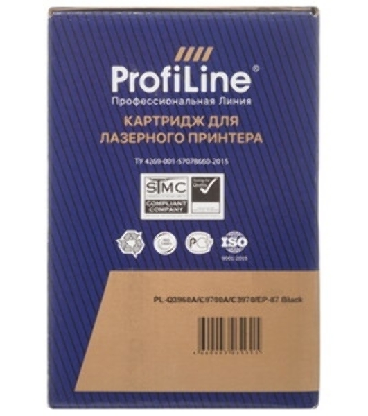 Картридж лазерный ProfiLine PL-Q3960A/C9700A/Q3970/EP-87 для принтеров HP Color LaserJet 1500/2500/2550/2820/2840 Series Canon LBP-2410/LBP-5200/ImageClass MF8180C Black 5000 копий