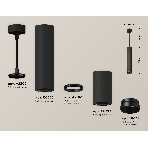 Светильник Ambrella Light XP6323010 SBK/PBK черный песок/черный полированный MR16 GU5.3 (A2302, C6356, A2061, C6323, N6131), фото 1