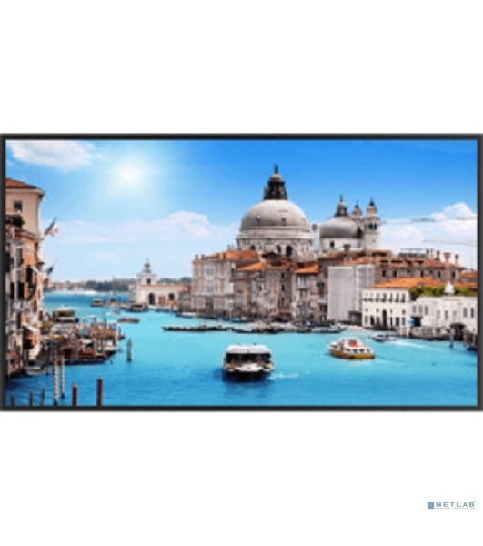 Монитор 43' Dahua DHI-LM43-S200 IPS 1920x1080, 60 Гц, 350 кд/м², 8 мс, 16:9, 1xVGA, 1xHDMI, 2xRS-232, 1xUSB, 1x3.5 мм, динамики 2x4 Вт, черный