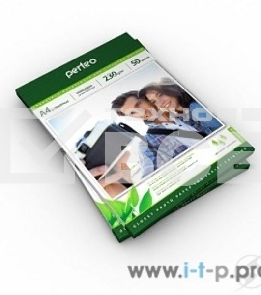 Бумага Perfeo PF-GLA4-230/50 Бумага Perfeo глянцевая50л, А4 230 г/м2