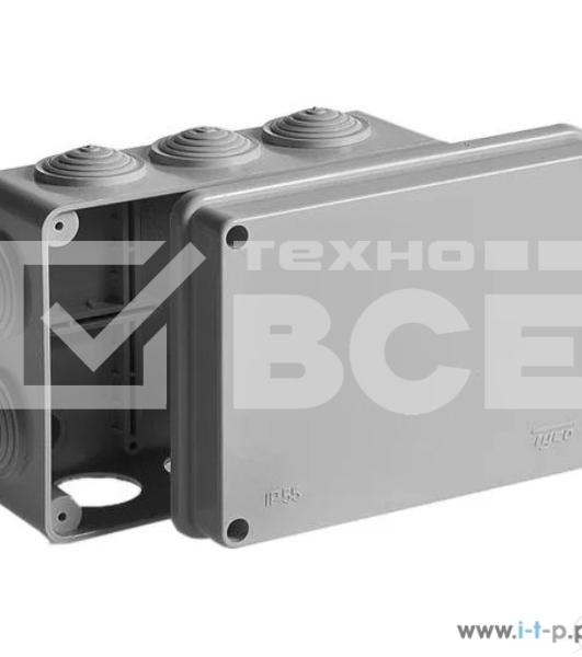 Рувинил 67053 Тусо.Коробка расп. для о/п, 150х110х70мм, 10вводов, IP55