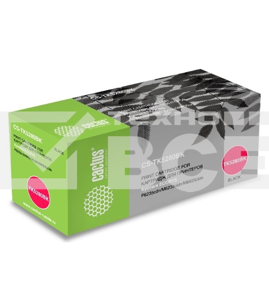 Картридж лазерный Cactus CS-TK5280BK черный (13000 стр.) для Kyocera ECOSYS P6235cdn, M6235cidn, M6635cidn