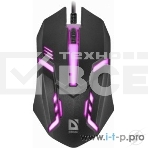 Мышь проводная Defender Cyber MB-560L черный, 1200 dpi, USB, кнопки - 3, фото11