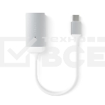 Адаптер Satechi Type-C to HDMI 4K 60HZ. Поддержка 4K/60Hz. Материал корпуса алюминий. Цвет серебряный., фото 1