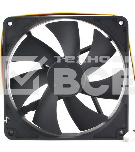 Вентилятор Gembird D14025HM-3 140x140x25, гидродинамический, 3 pin, провод 40 см 80