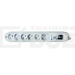 Сетевой фильтр ZIS Pilot GL 6 розеток (5 евро + 1 без заземления) 7м 10A/2.2kVt, фото5