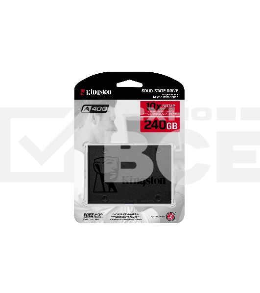 Накопитель SSD Kingston A400, 240GB, SATA III, 2.5