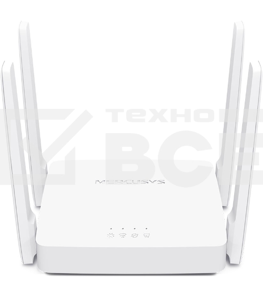 Роутер беспроводной Mercusys AC10 AC1200 10/100BASE-TX белый