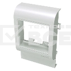 Рамка установочная под 45х45 2мод. PDA-45N 100 (подходит для Mosaic) ДКС 00514, фото3