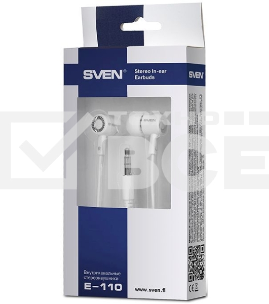 Наушники SVEN E-110 белый