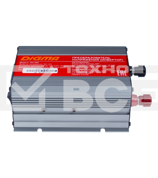 Автоинвертор Digma DCI-400 400Вт