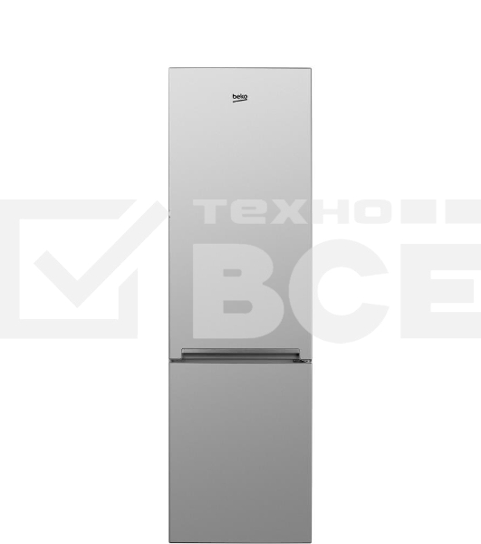 Холодильник Beko RCNK310KC0S серебристый двухкамерный 200/76л морозилка снизу
