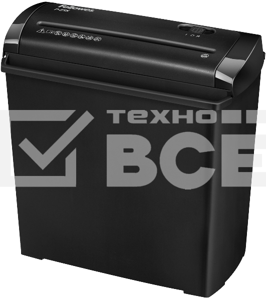 Шредер Fellowes PowerShred P-25S (секр.Р-1)/ленты/5лист./11лтр.